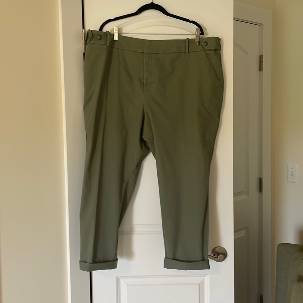 Khaki pants, size 24w, new, never worn with tags